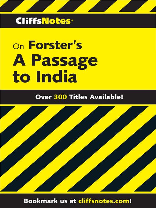 Title details for CliffsNotes on Forster's a Passage to India by Norma Ostrander - Available